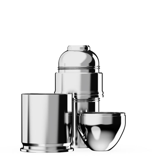 Hereford 40mm HE Flask Premium Stainless Steel