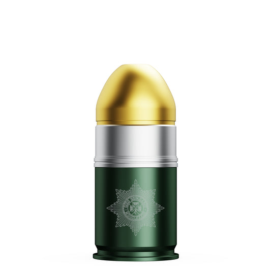 Irish Guards 40mm HE grenade flask