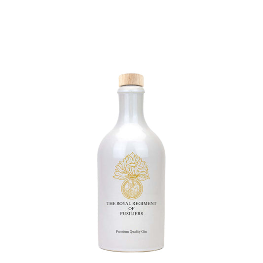 The Royal Regiment of Fusiliers Gin White Ceramic 50cl