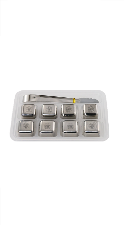 LRDG Stainless Steel Ice Cubes